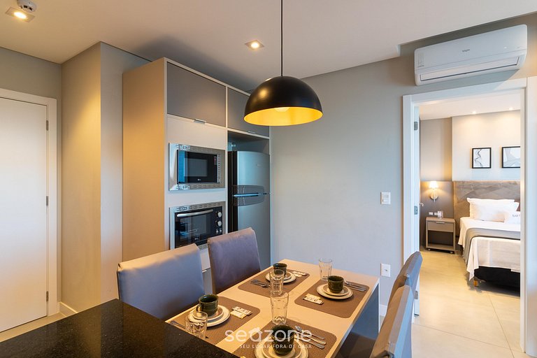 Apartamento sofisticado com vista para o mar MHF1305