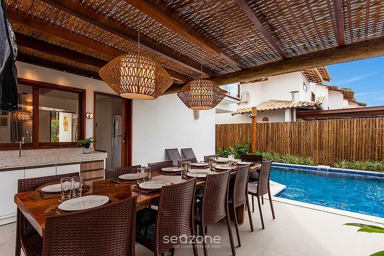 Casa c/ Piscina privada en Alto da Pitinga PTG0003