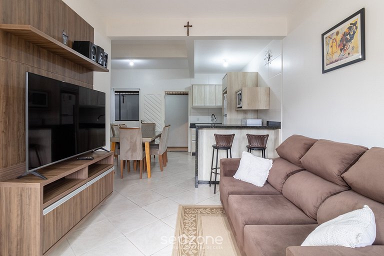 Sobrado 3Q c/ Churrasq. 700m da Praia RPP0678