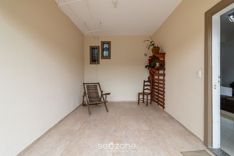 Sobrado 3Q c/ Churrasq. 700m da Praia RPP0678
