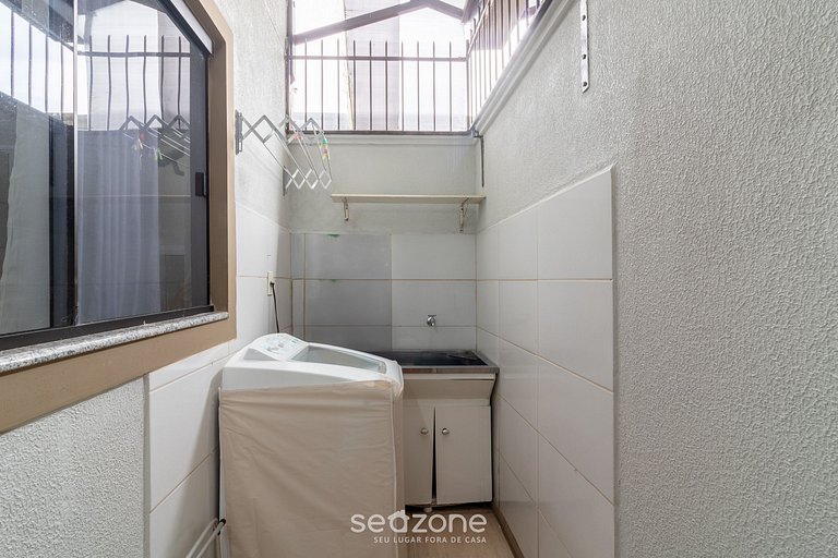 Sobrado 3Q c/ Churrasq. 700m da Praia RPP0678