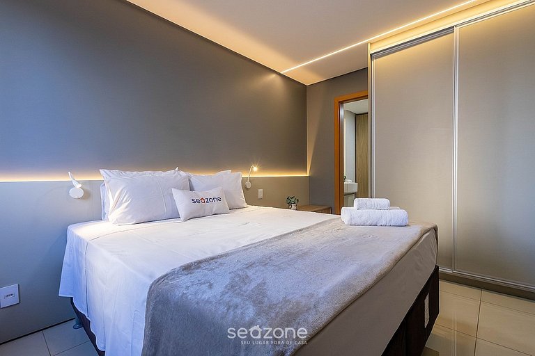 Studio en Cond. c/ Piscina y Balcón LHG0506