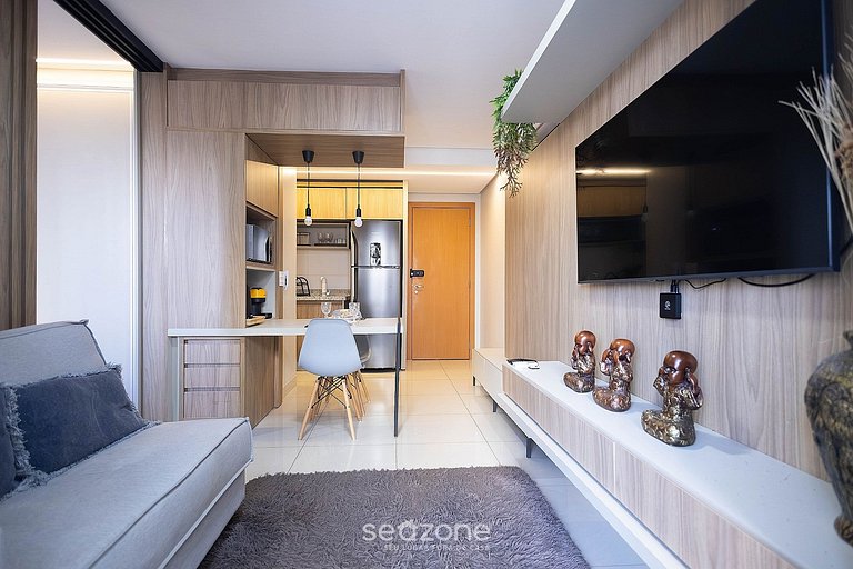 Studio en Cond. c/ Piscina y Balcón LHG0506