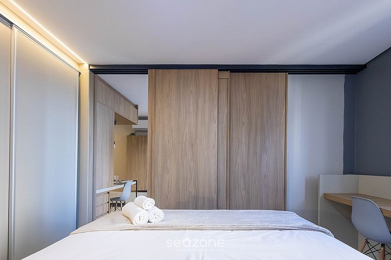 Studio en Cond. c/ Piscina y Balcón LHG0506