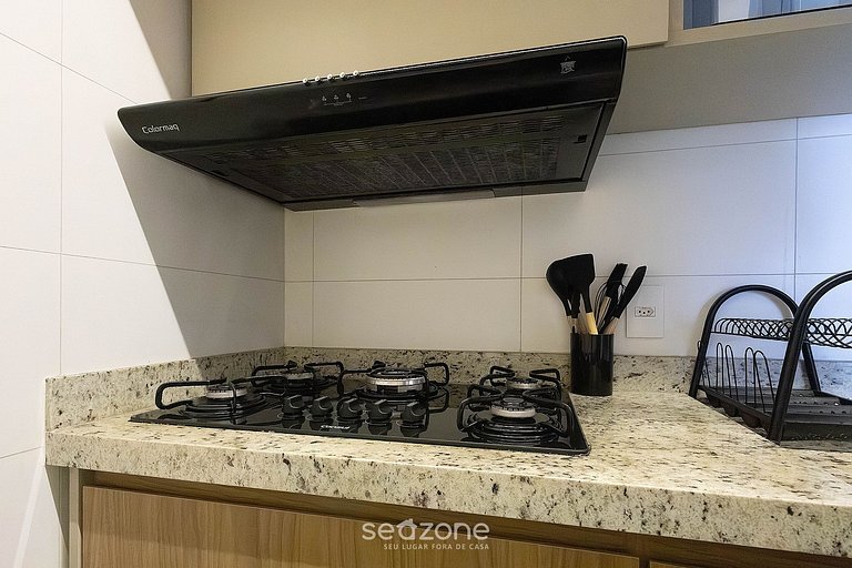Studio en Cond. c/ Piscina y Balcón LHG0506