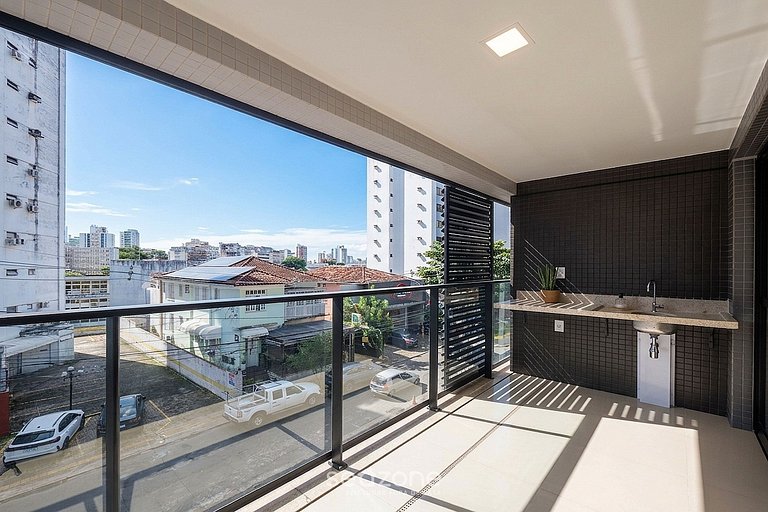 Apto Moderno em cond com academia HGR0101