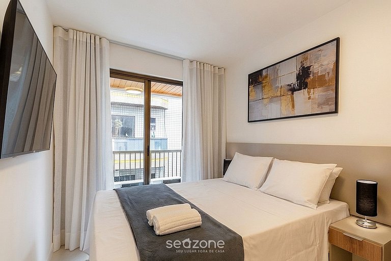 Apto. em Cond. c/ Piscina a 740m da Praia ANO0505
