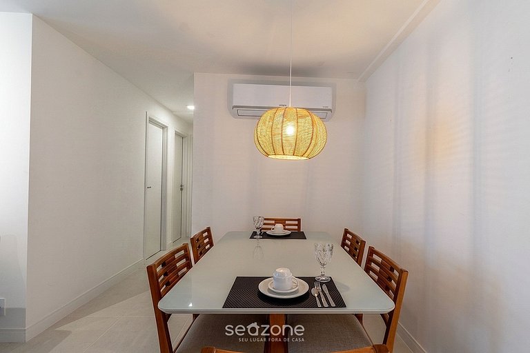 Apto. em Cond. c/ Piscina a 740m da Praia ANO0505