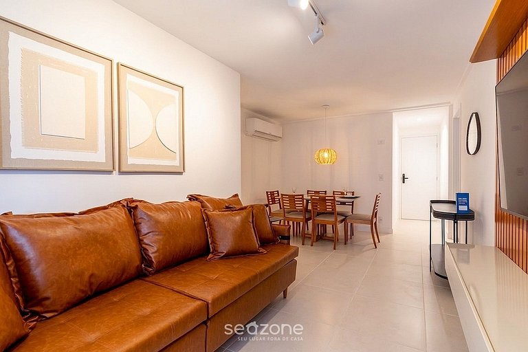 Apto. en Cond. c/ Piscina a 740m de Playa ANO0505