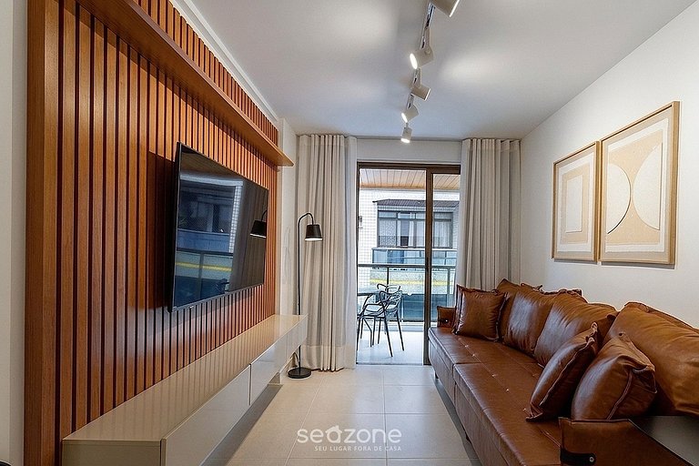 Apto. en Cond. c/ Piscina a 740m de Playa ANO0505