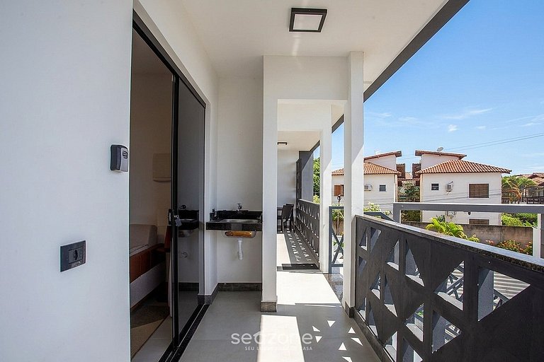 Apto. em Cond. c/ Piscina a 510m da Praia DVB0010