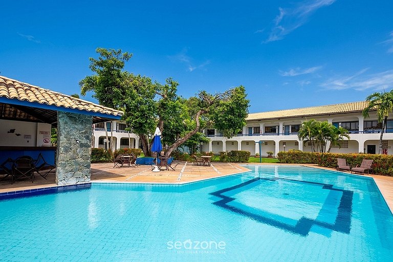 Apto. em Cond. c/ Piscina e Varanda GSF0028