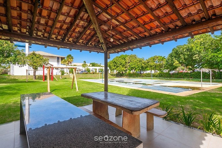 Apto. en Cond. c/ Piscina y Balcón GSF0028