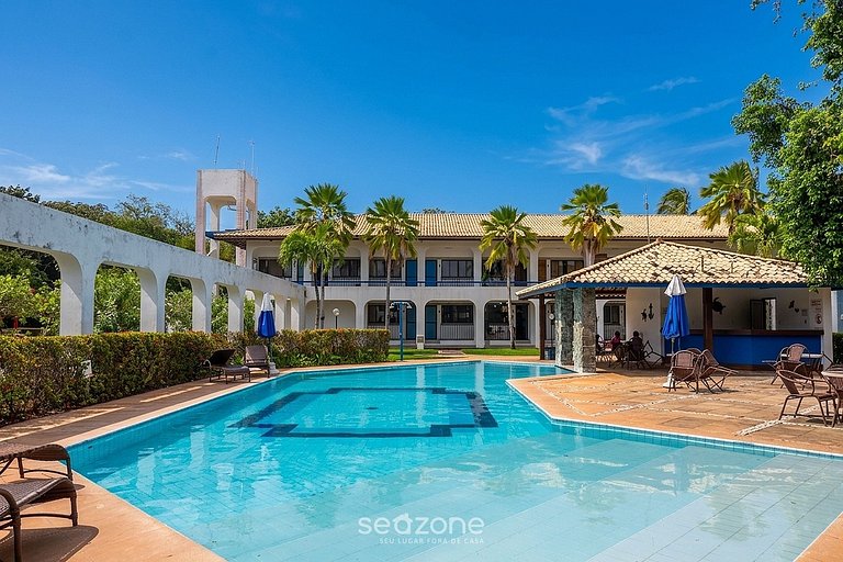 Apto. em Cond. c/ Piscina e Varanda GSF0028