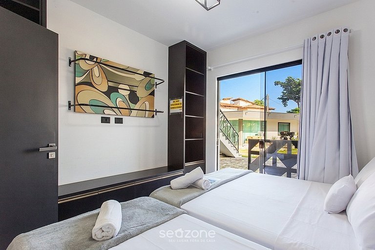Apt. en Cond. c/ piscina a 330m del Playa DVB0002