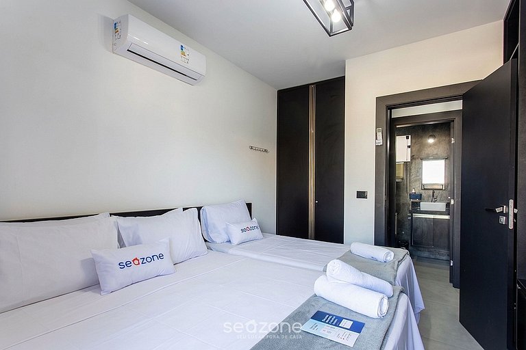 Apt. en Cond. c/ piscina a 330m del Playa DVB0002