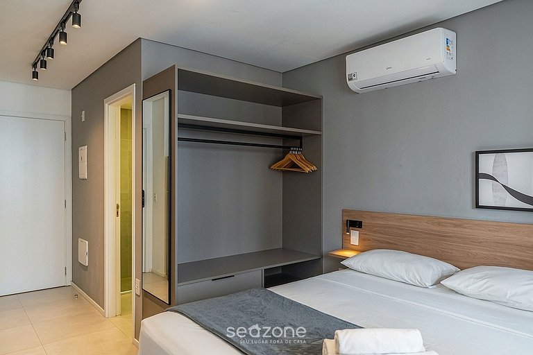 Conforto em Cond. c/ Piscina e Varanda LSS1319