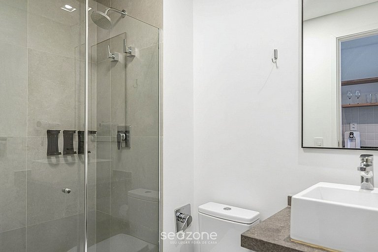 Conforto em Cond. c/ Piscina e Varanda LSS1319