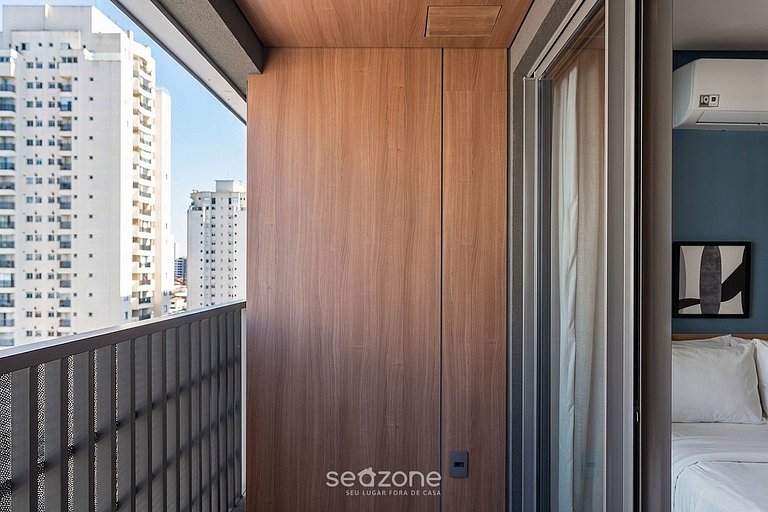 Conforto em Cond. c/ Piscina e Varanda LSS1316