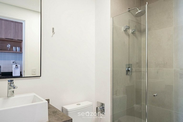 Conforto em Cond. c/ Piscina e Varanda LSS1316