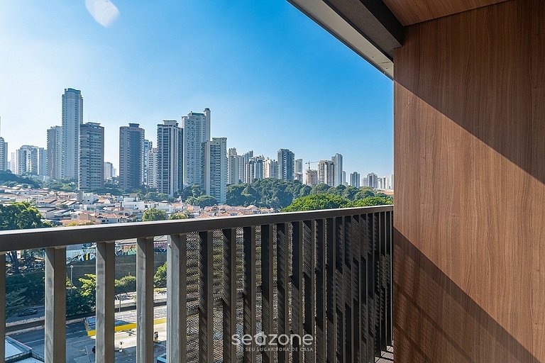 Estudio en Cond. c/ Piscina y Vista SP LSS0620