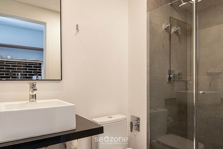 Studio em Cond. c/ Piscina e Vista SP LSS0620