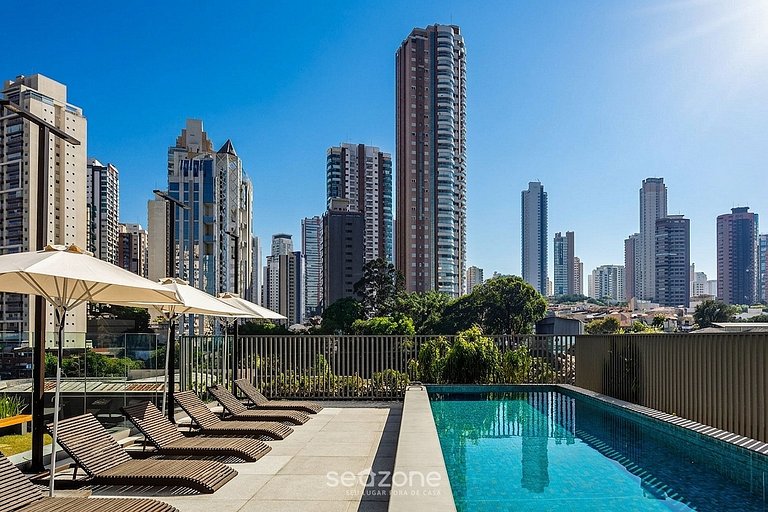 Studio c/ Piscina e Garagem em São Paulo LSS0513