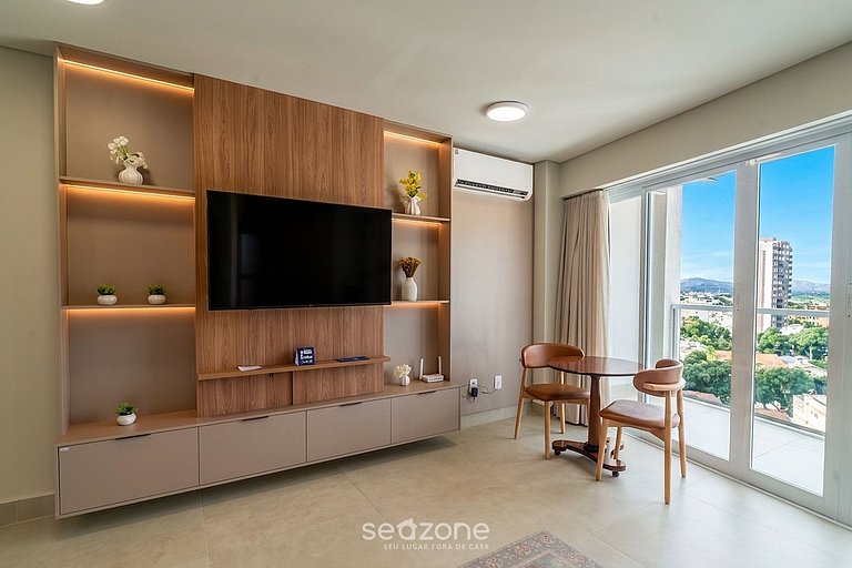 Studio en cond. con piscina y gimnasio MSU0906
