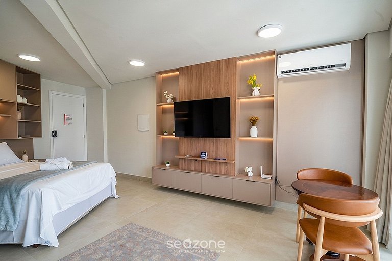 Studio en cond. con piscina y gimnasio MSU0906