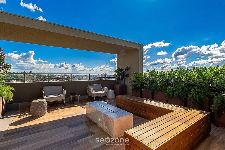 Studio em Cond. c/ Piscina em POA CJG1212