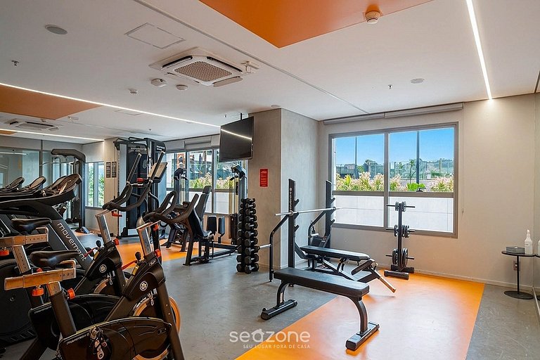 Conforto em prédio c/ piscina no Tatuapé PLT0048