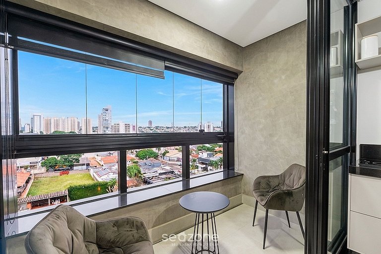 Apto. em Cond. c/ Piscina e Vista Cidade VEO0710