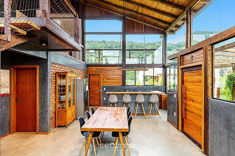 Casa de férias: estilo e conforto Bombinhas EMB686