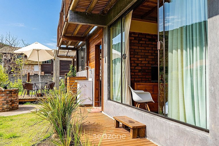 Casa vacaciones: estilo comodidad Bombinhas EMB686