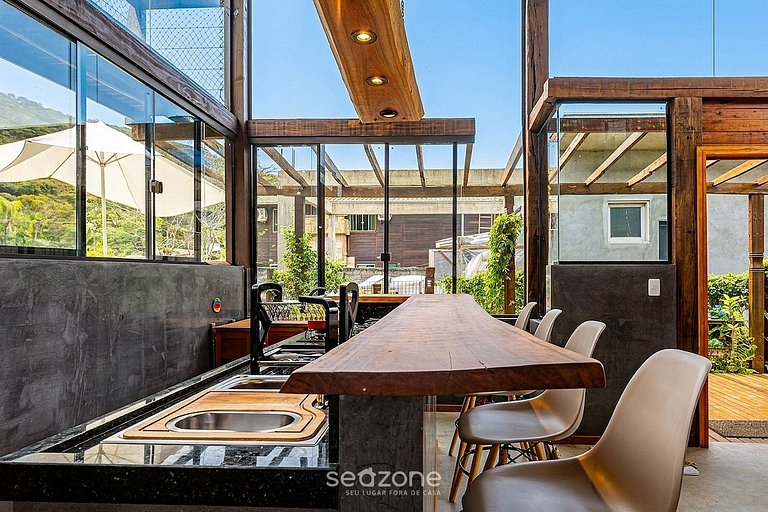 Casa de férias: estilo e conforto Bombinhas EMB686