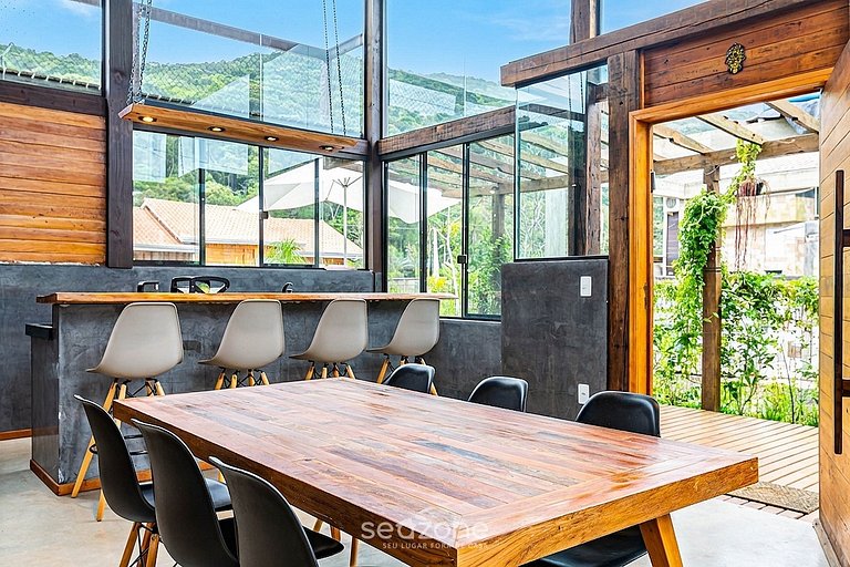 Casa vacaciones: estilo comodidad Bombinhas EMB686