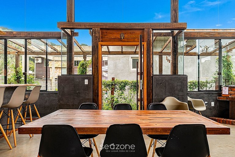 Casa vacaciones: estilo comodidad Bombinhas EMB686