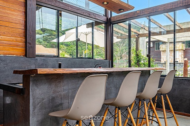 Casa de férias: estilo e conforto Bombinhas EMB686
