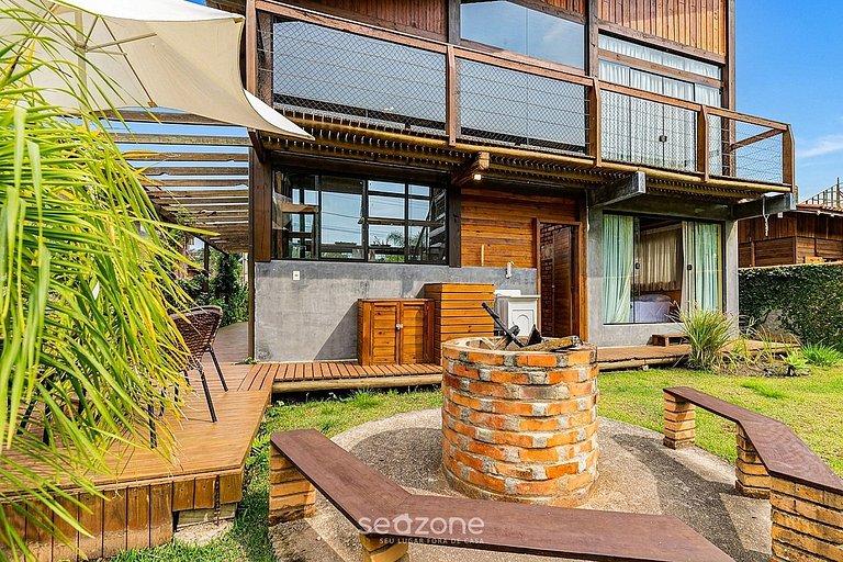 Casa vacaciones: estilo comodidad Bombinhas EMB686