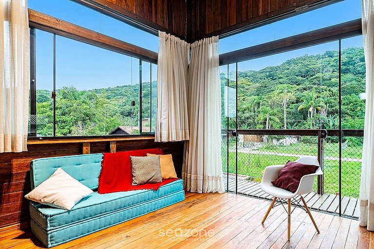 Casa vacaciones: estilo comodidad Bombinhas EMB686