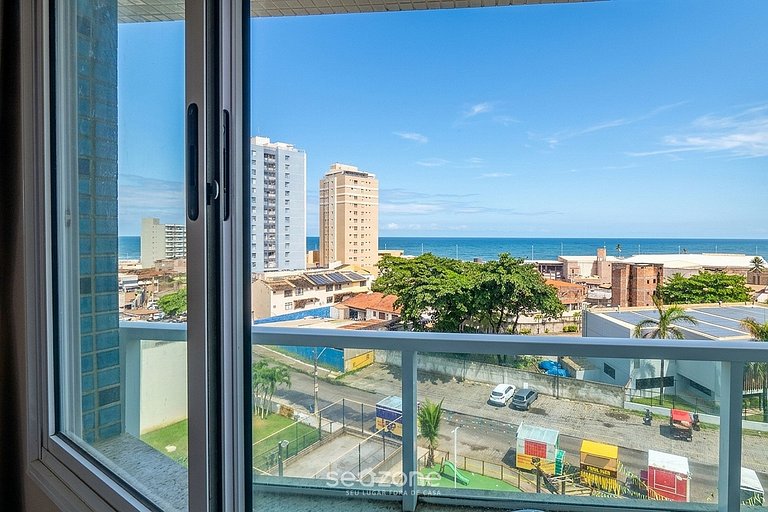 Apto. c/ vista mar prox. da praia TJR0338