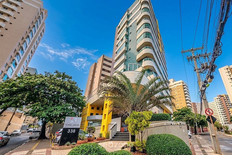 Apto. c/ vista mar prox. da praia TJR0338