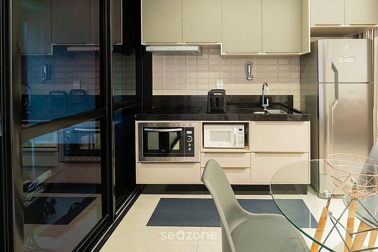 Estudio en Condo. c/ Piscina y Vista VEO0503