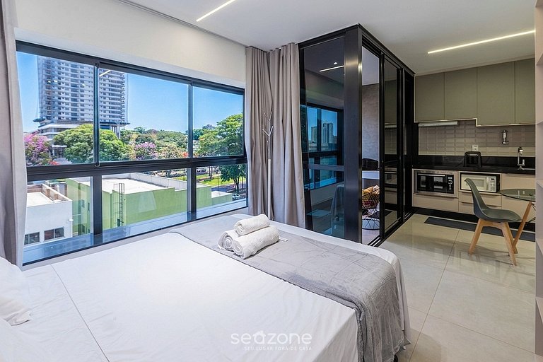 Estudio en Condo. c/ Piscina y Vista VEO0503
