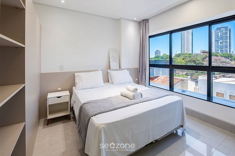 Studio em Cond. c/ Piscina e Vista VEO0503