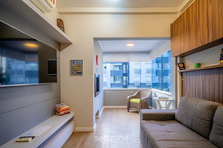 Apartamento moderno con garaje en Jurerê MBA0207
