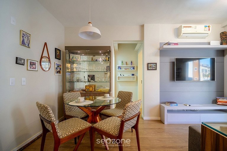 Apartamento moderno con garaje en Jurerê MBA0207
