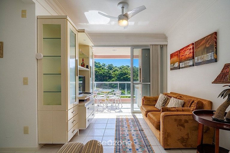 Apto. en condominio frente mar c/ piscina RVG2207