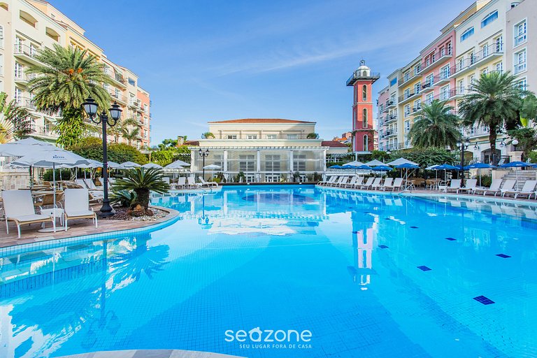 Apt de lujo vista open shopping en Resort ILC2215