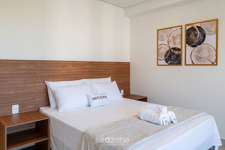 Conforto Bem Equipado em Cond. c/ Piscina MSU1005